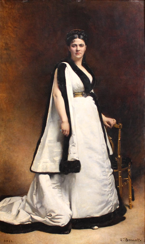 Léon Bonnat - Ritratto di Madame Pasca, 1874, Musée d'Orsay, Parigi
